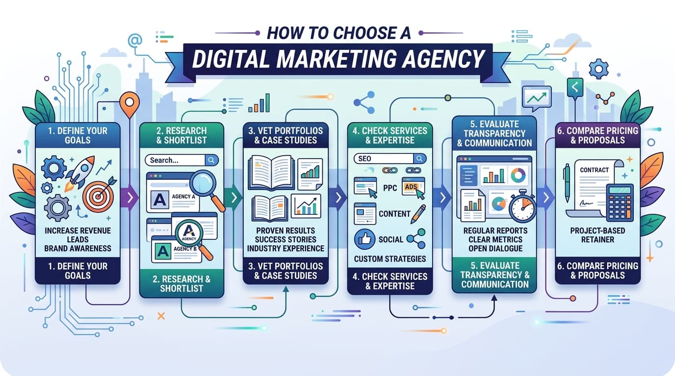 How to Choose the Right Digital Marketing Agency in 2026 how to choose a digital marketing agency